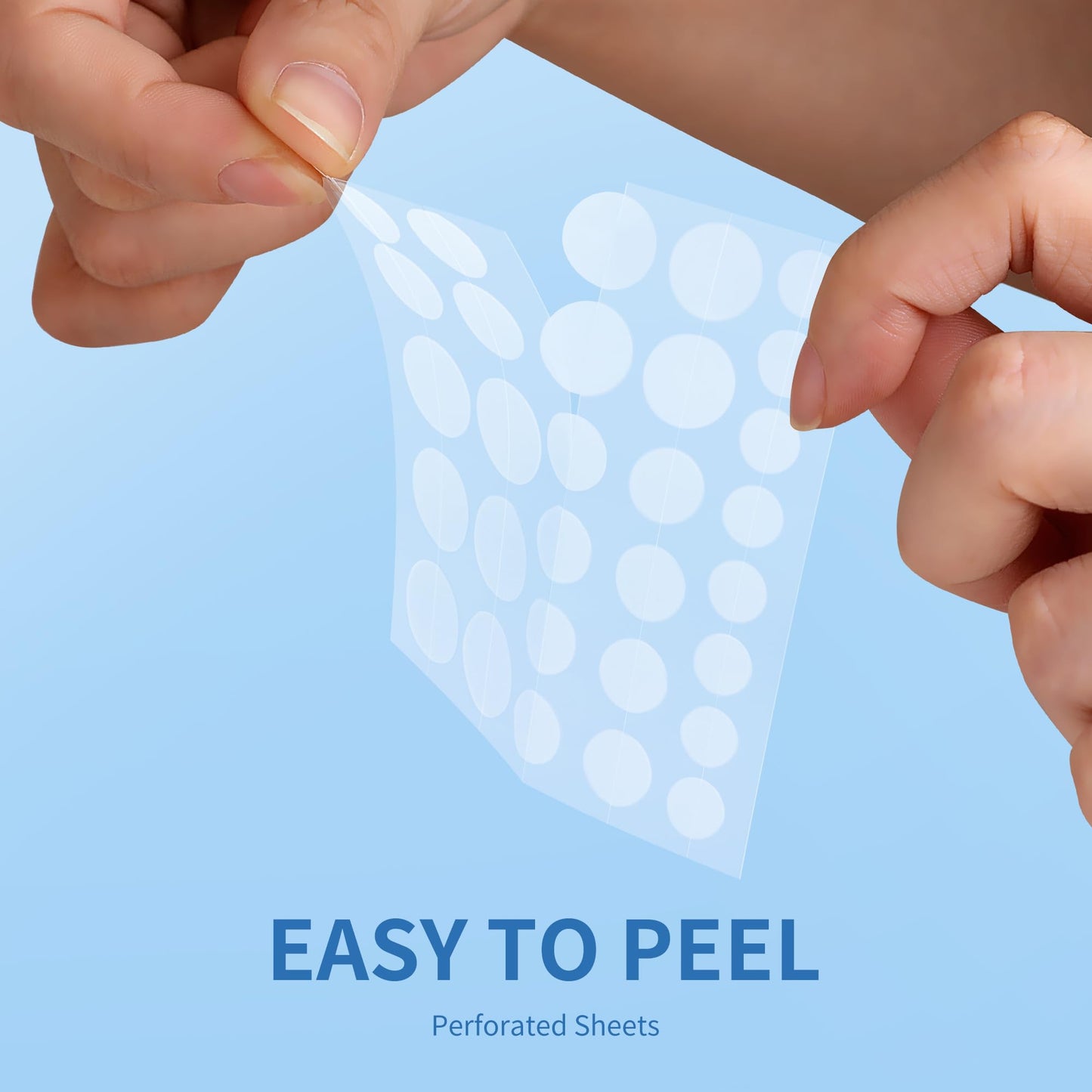 Pimple Patches for Face, 4 Size 300 Counts Acne Patches, Hydrocolloid Patches for Covering Zits and Blemishes, Spot Stickers with Salicylic Acid, Tea Tree Oil & Calendula Oil