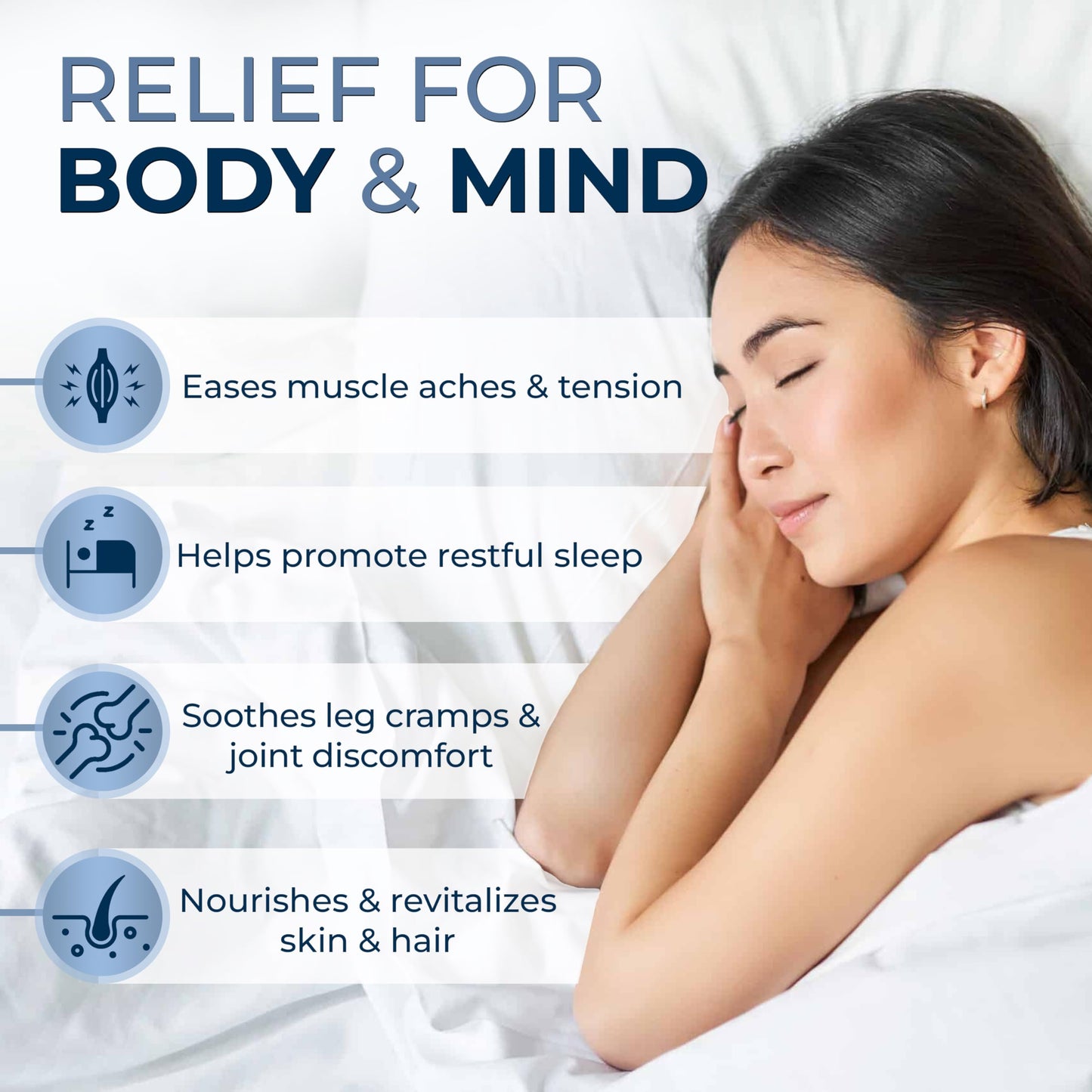 Pure Magnesium Oil Spray 8oz - Topical Magnesium Spray for Sleep Extra Strength - Less Sting - Less Itch - 100% Natural and Organic Oil - Made in USA