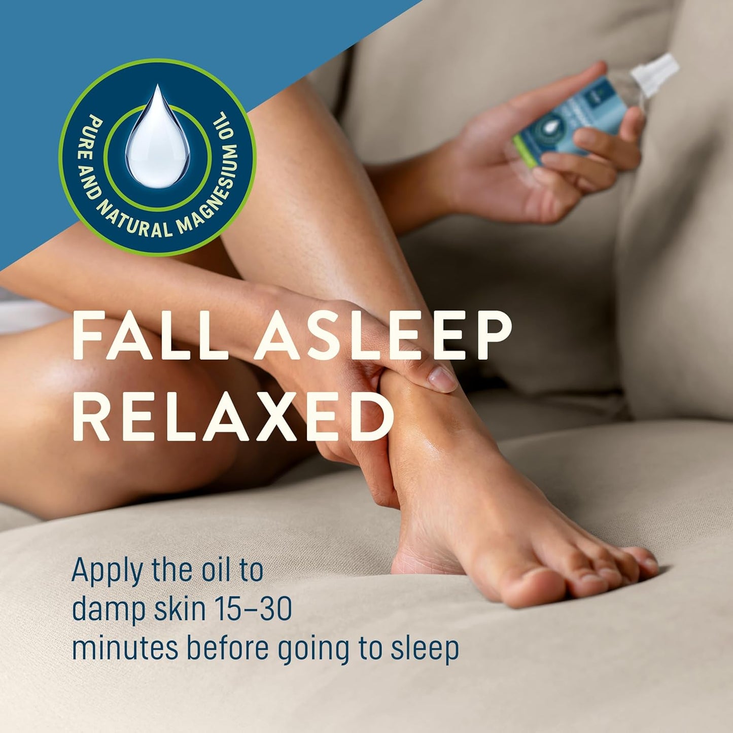 Magnesium Oil Spray Zechstein Chloride 3.4 Oz – Pure, Natural and with The Highest Concentration