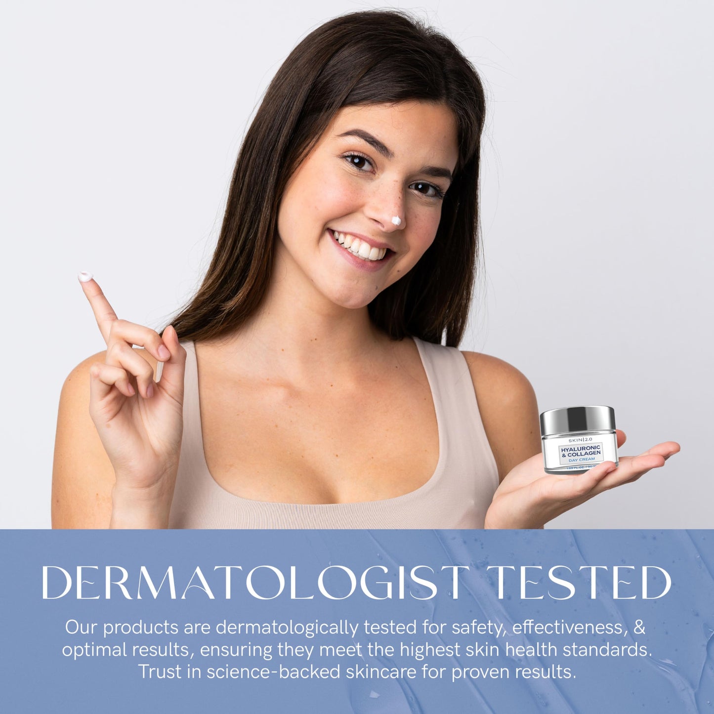 Vitamin C & Collagen Face Moisturizer - Dermatologist Tested, Anti-Aging, Skin Tightening - Brightening, Clean Beauty, Cruelty-Free, Korean Skincare for All Skin Types - 1.69 Fl oz