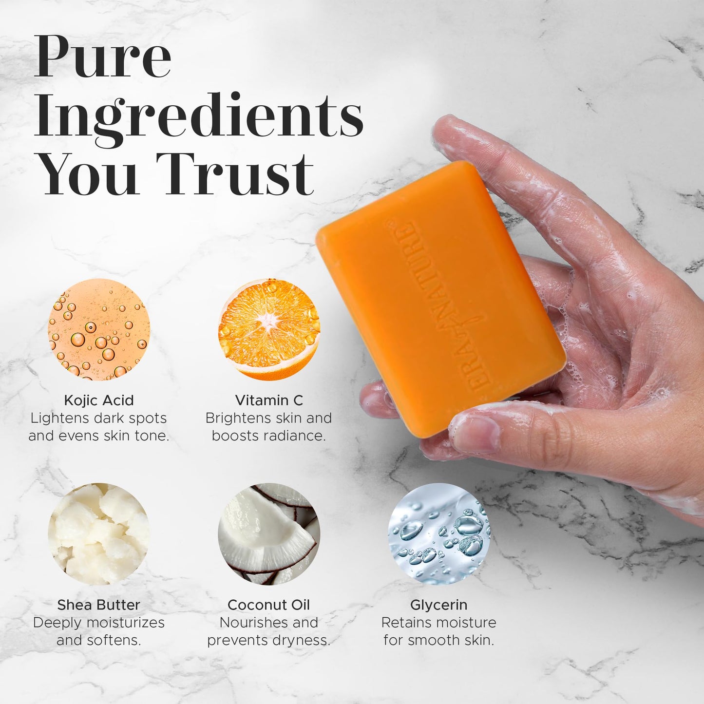 African Brightening Black Soap