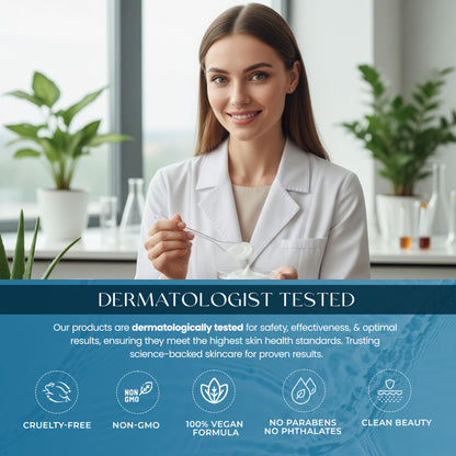 Vitamin C & Collagen Face Moisturizer - Dermatologist Tested, Anti-Aging, Skin Tightening - Brightening, Clean Beauty, Cruelty-Free, Korean Skincare for All Skin Types - 1.69 Fl oz