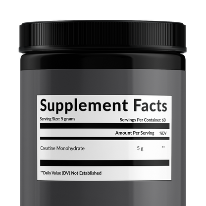 AvireHealth LifeFuel Creatine Monohydrate Powder – 100% Pure Micronized Formula for Strength, Muscle Growth & Recovery (300g | 60 Servings)